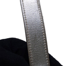 Load image into Gallery viewer, HERMES Jige Athens Olympics Limited Silver Chevre Myzore Goatskin
