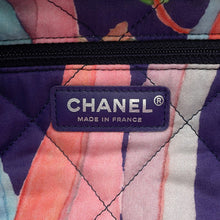将图像加载到图库查看器中，CHANEL Matelasse Jungle Jeans ChainShoulder Bag Light Blue/Multicolor Cotton Size 30
