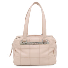 Load image into Gallery viewer, CHANEL Chocolate Bar Tote Bag Pink Leather
