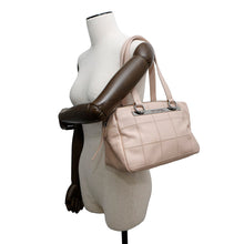 Load image into Gallery viewer, CHANEL Chocolate Bar Tote Bag Pink Leather
