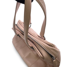 Load image into Gallery viewer, CHANEL Chocolate Bar Tote Bag Pink Leather
