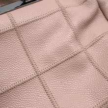 Load image into Gallery viewer, CHANEL Chocolate Bar Tote Bag Pink Leather
