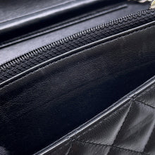 将图像加载到图库查看器中，CHANEL Matelasse Chain wallet BlackAP0250 Lambskin
