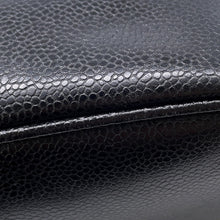 将图像加载到图库查看器中，CHANEL ★Logo Chainshoulder Bag BlackA07265 Caviar Leather
