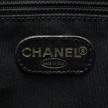 Load image into Gallery viewer, CHANEL Logo ChainShoulder Bag BlackA07265 Caviar Leather
