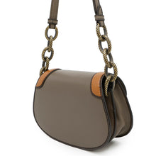 Load image into Gallery viewer, Bottega Veneta Umbria Shoulder Bag Gray/Brown465392 Leather
