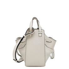 Load image into Gallery viewer, LOEWE Hammock Drawstring Shoulder Bag White314.30.V07 Leather Size Mini
