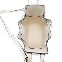 Load image into Gallery viewer, LOEWE Hammock Drawstring Shoulder Bag White314.30.V07 Leather Size Mini
