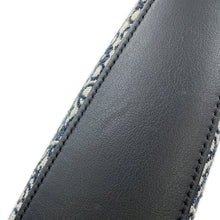 将图像加载到图库查看器中，LOEWE Luna Bag Anagram Shoulder Bag Navy/BlackA923PL9X01 Canvas Leather
