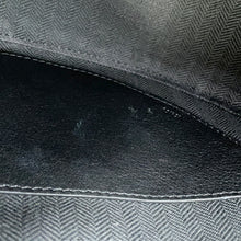 将图像加载到图库查看器中，LOEWE Luna Bag Anagram Shoulder Bag Navy/BlackA923PL9X01 Canvas Leather
