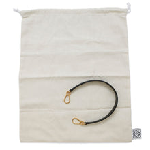 将图像加载到图库查看器中，LOEWE Luna Bag Anagram Shoulder Bag Navy/BlackA923PL9X01 Canvas Leather
