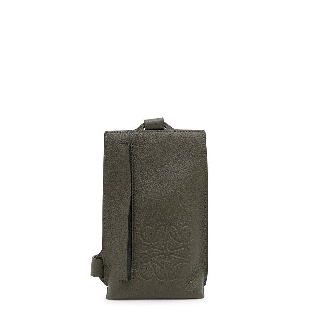 LOEWE Vertical T-pocket KhakiC500P02X02 Leather