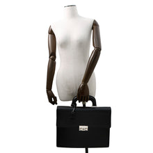 Load image into Gallery viewer, GUCCI Diamante Business Bag Black201849 Leather

