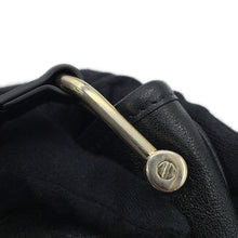 Load image into Gallery viewer, GUCCI Horsebit1955 Drawstring Shoulder Bag Black602089 Leather
