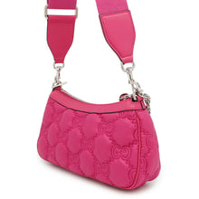 Load image into Gallery viewer, GUCCI GGMatelasse 2WAY Shoulder Bag Pink735049 Nylon Leather
