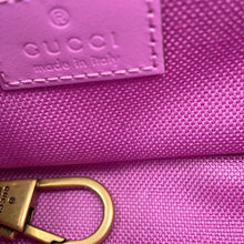 Load image into Gallery viewer, GUCCI GG Super Mini ChainShoulder Bag Pink/Yellow783141 Canvas
