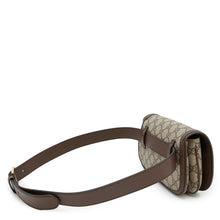 Load image into Gallery viewer, GUCCI GG Supreme Blondie Belt Bag Beige/Brown703807 PVC Leather
