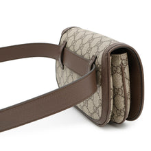 Load image into Gallery viewer, GUCCI GG Supreme Blondie Belt Bag Beige/Brown703807 PVC Leather
