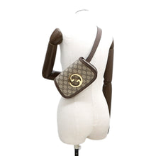 Load image into Gallery viewer, GUCCI GG Supreme Blondie Belt Bag Beige/Brown703807 PVC Leather
