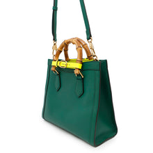 Load image into Gallery viewer, GUCCI Diana 2WAY Handbag Green660195 Leather Size Small
