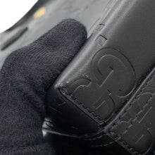 Load image into Gallery viewer, GUCCI GG Super Mini Bag Black790133 Leather
