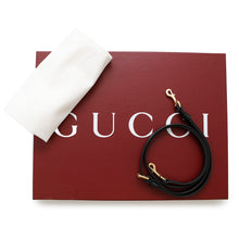 Load image into Gallery viewer, GUCCI GG Super Mini Bag Black790133 Leather
