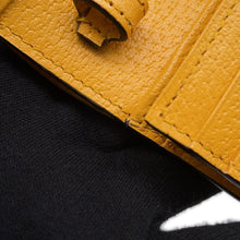 将图像加载到图库查看器中，GUCCI Horsebit Shoulder Wallet Adidas Collaboration Yellow/Black702248 Leather
