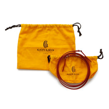 将图像加载到图库查看器中，GOYARD Varenne Shoulder Wallet Red PVC/Leather

