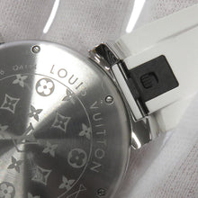 Load image into Gallery viewer, LOUIS VUITTON Tambour W41.5mm Stainless Steel Rubber White DialQA114Z
