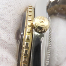 Load image into Gallery viewer, ROLEX Datejust Thunderbird W36mm Stainless Steel K18YG Champagne Gold Dial16253
