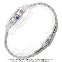 将图像加载到图库查看器中，CARTIER Santos de Cartier MM W35.1mm Stainless Steel Silver DialWSSA0029
