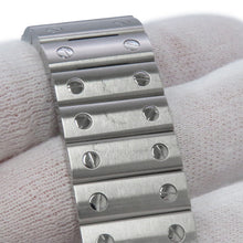 将图像加载到图库查看器中，CARTIER Santos de Cartier MM W35.1mm Stainless Steel Silver DialWSSA0029

