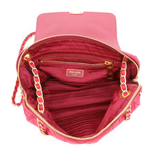 Load image into Gallery viewer, PRADA Quilted ChainShoulder Bag PinkBR4965 Nylon
