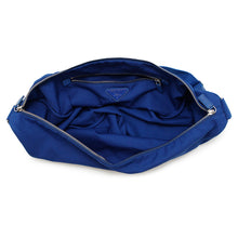 Load image into Gallery viewer, PRADA Triangle Messenger Bag Blue2VY007 Canvas
