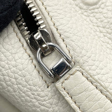 Load image into Gallery viewer, PRADA Triangle Logo Crossbody Bag White2VZ098 Leather
