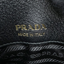 将图像加载到图库查看器中，PRADA Shopping tote Black1BG539 Leather
