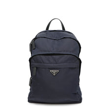 将图像加载到图库查看器中，PRADA ★Re-Nylon xSaffiano Leather Backpack Navy2VZ048 Nylon
