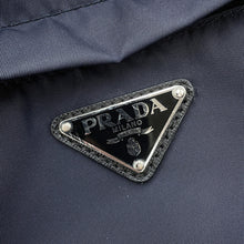 Load image into Gallery viewer, PRADA Re-Nylon xSaffiano Leather Backpack Navy2VZ048 Nylon

