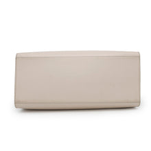 将图像加载到图库查看器中，DOLCE&amp;GABBANA Logo 2-way shopping bag Ivory Leather Size Large
