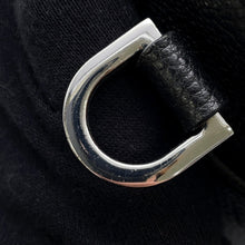 将图像加载到图库查看器中，Dior Atelier Roller Shoulder Bag Black Leather
