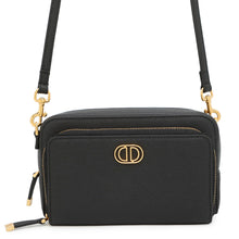 将图像加载到图库查看器中，Dior Karo double pouch BlackS7431UBAE Leather
