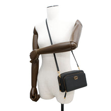 将图像加载到图库查看器中，Dior Karo double pouch BlackS7431UBAE Leather
