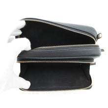 将图像加载到图库查看器中，Dior Karo double pouch BlackS7431UBAE Leather
