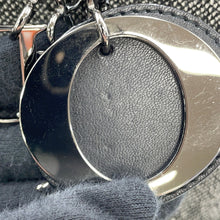 将图像加载到图库查看器中，Dior Lady Dior 2WAY Handbag Gray/Black Canvas Leather Size Medium
