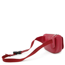将图像加载到图库查看器中，Dior Galaxy Saddle Crossbody Bag Red Leather
