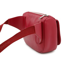 将图像加载到图库查看器中，Dior Galaxy Saddle Crossbody Bag Red Leather
