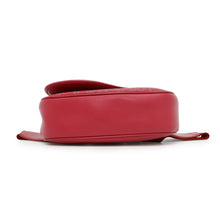 将图像加载到图库查看器中，Dior Galaxy Saddle Crossbody Bag Red Leather
