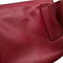 将图像加载到图库查看器中，Dior Galaxy Saddle Crossbody Bag Red Leather
