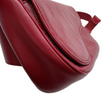 将图像加载到图库查看器中，Dior Galaxy Saddle Crossbody Bag Red Leather
