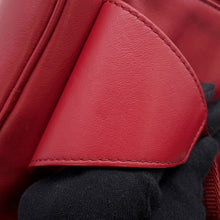 将图像加载到图库查看器中，Dior Galaxy Saddle Crossbody Bag Red Leather
